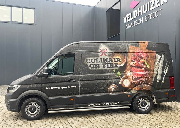 Bedrijfswagen-belettering - Veldhuizen Grafisch Effect - Barneveld