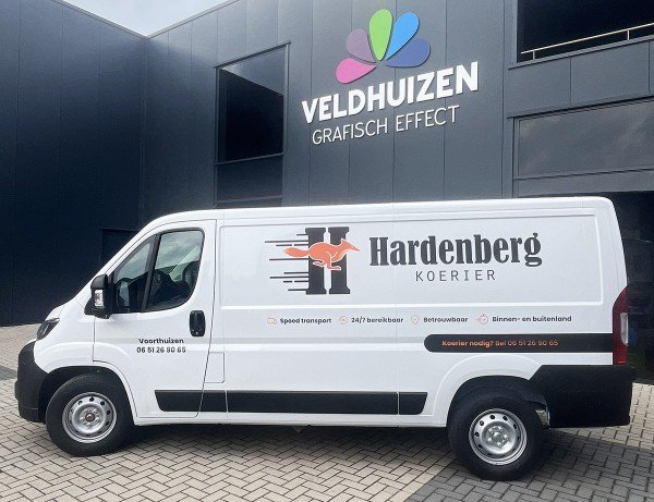 Bedrijfswagen-belettering - Veldhuizen Grafisch Effect - Barneveld
