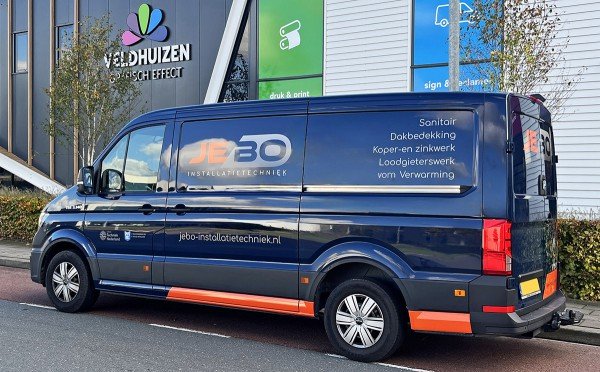 Bedrijfswagen-belettering - Veldhuizen Grafisch Effect - Barneveld