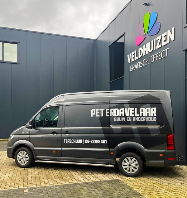Bedrijfswagen-belettering - Veldhuizen Grafisch Effect - Barneveld