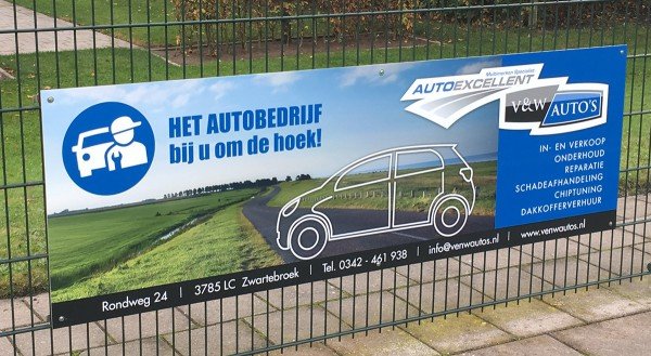 Reclamebord - Veldhuizen Grafisch Effect - Barneveld